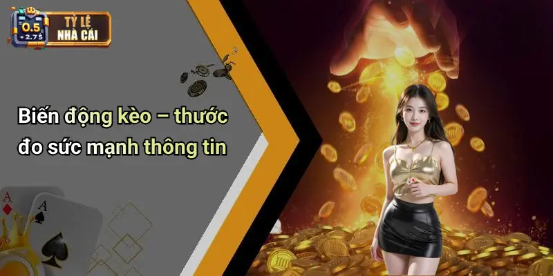 Biến động kèo – thước đo sức mạnh thông tin