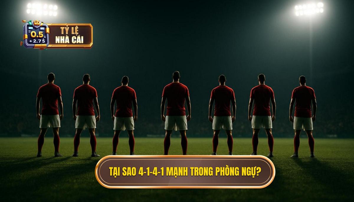 Nền Tảng Cấu Trúc_ Tại Sao 4-1-4-1 Lại Mạnh Mẽ Trong Phòng Ngự_
