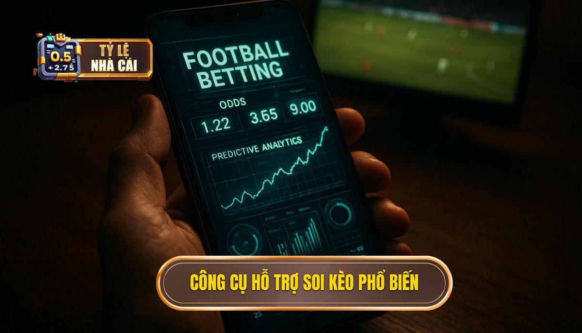 Phân loại các công cụ hỗ trợ soi kèo phổ biến trên thị trường