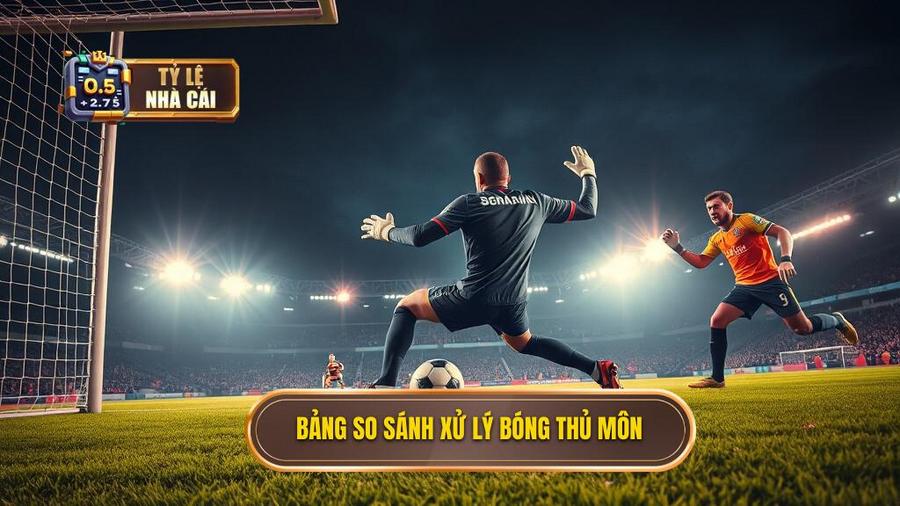 3. Bảng so sánh xử lý bóng thủ môn