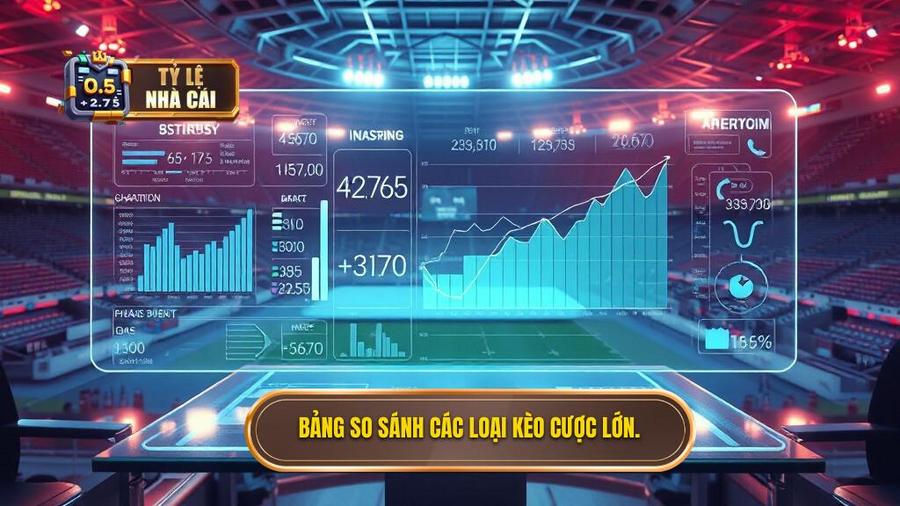 Bảng so sánh các loại kèo tiềm năng cho ván cược lớn
