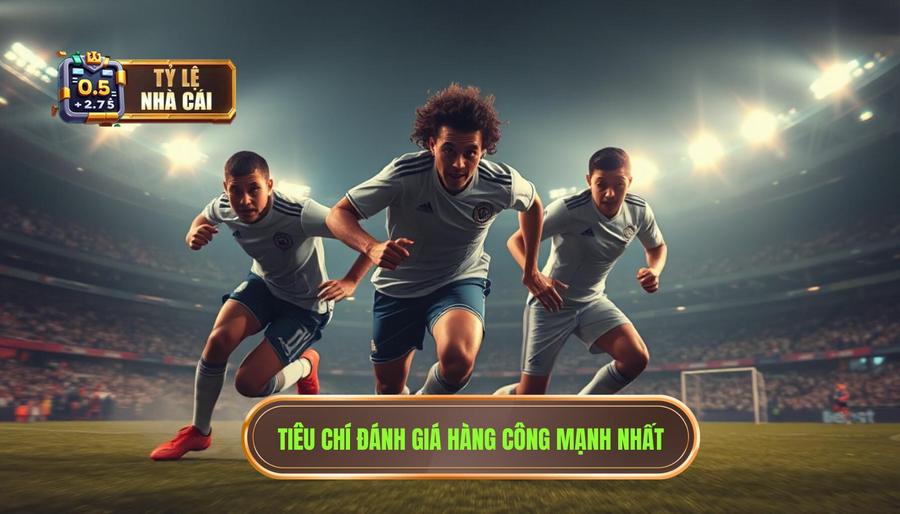 Tiêu chí đánh giá một hàng công mạnh nhất