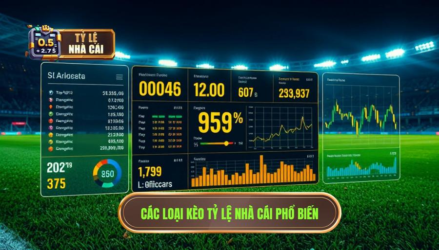 Các loại kèo phổ biến khi tra cứu tỷ lệ nhà cái nhanh Các loại kèo phổ biến khi tra cứu tỷ lệ nhà cái nhanh