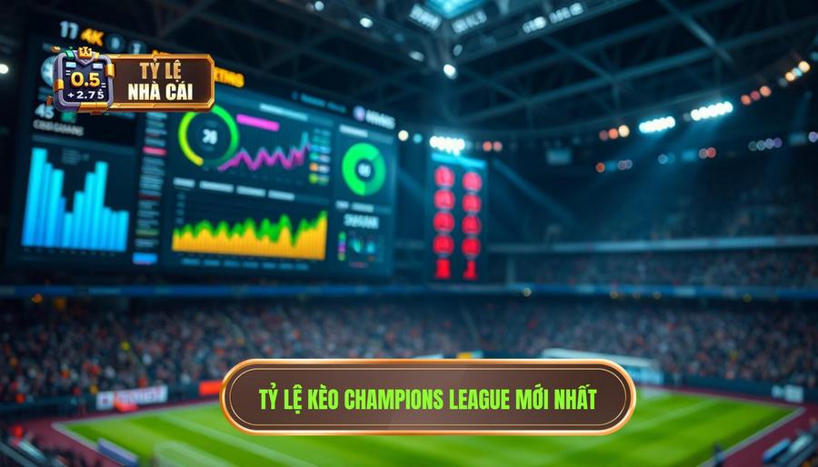 Bảng tham khảo tỷ lệ nhà cái Champions League mới nhất (Minh họa) Bảng tham khảo tỷ lệ nhà cái Champions League mới nhất (Minh họa)